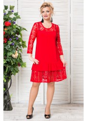  Платье Алиса (красный) Лавира