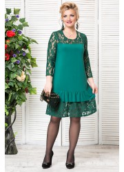  Платье Алиса (зелёный) Лавира