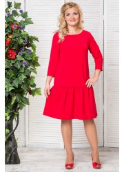 Платье Есения (красный) Лавира