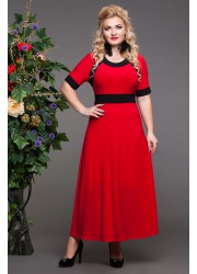 Платье Изабелла (красный) Лавира