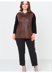 Блуза Беверли-2 (ТД Лина) коричневый