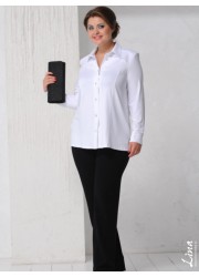 Блуза Астра (ТД Лина) белый/белый