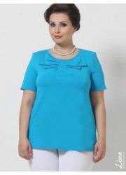 Блуза Анжела (ТД Лина) голубой