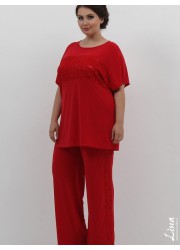 Блуза Диана (ТД Лина) красный