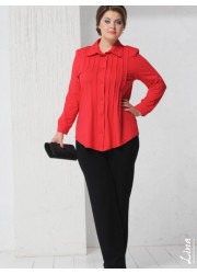 Блуза Зарина (ТД Лина) красный