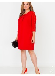 Платье Бабетта (ТД Лина) красный