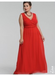 Платье Анюта (ТД Лина) красный