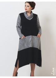 Платье Касабланка-1 (ТД Лина) серый светлый