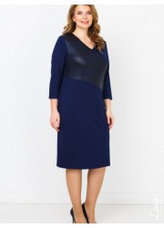 Платье Клэр (ТД Лина) синий темный
