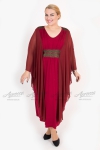 Платье NY379.6 (бордовый) Артесса