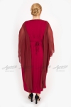 Платье NY379.6 (бордовый) Артесса